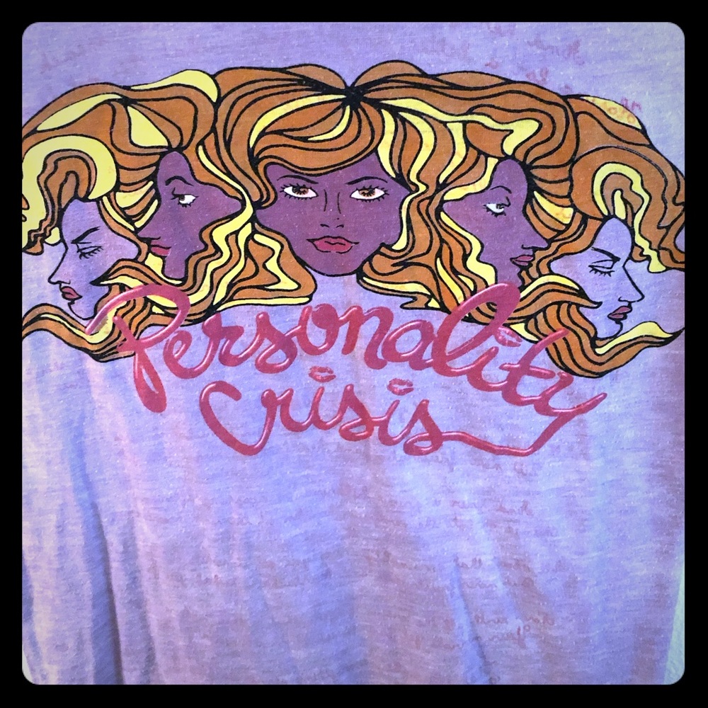 Lyric Culture Personality Crisis tee in Medium